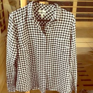 Jcrew women’s gingham top